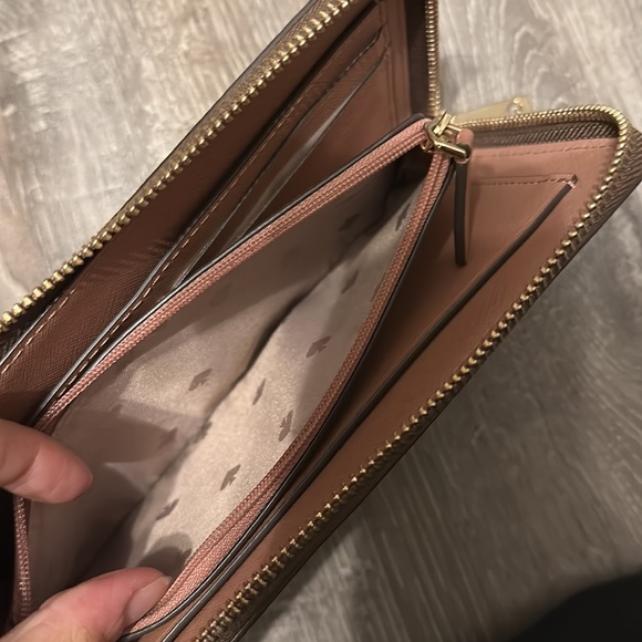 Kate spas Lzip continental wallet Eva ash metallic - Picture 4 of 8